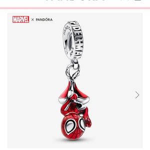 Pandora Marvel Spider-Man Charm